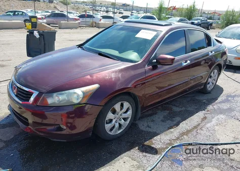 2010 Honda Accord 3.5 Ex-L z USA, uszkodzony, nr VIN 5KBCP3F81AB011925